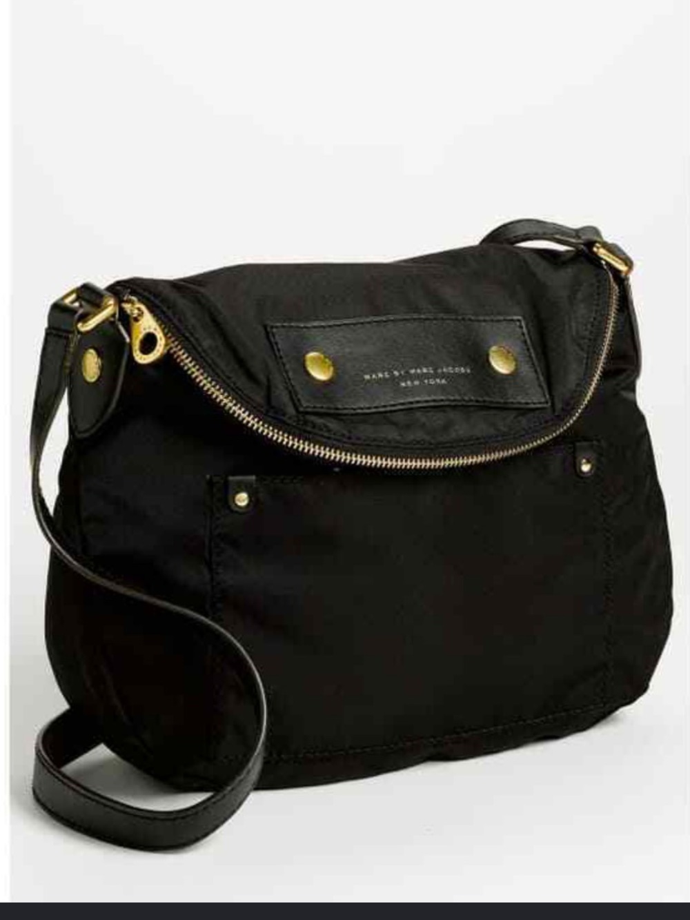 Marc Jacobs Preppy Natasha large crossbody bag black